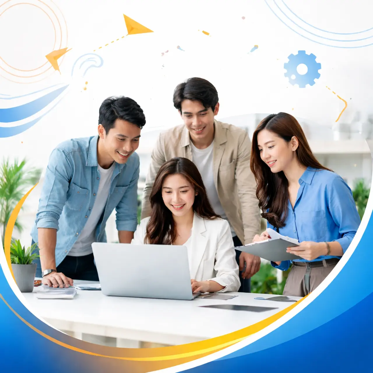 Đội ngũ A.M Agency triển khai chiến dịch BTL thực tế