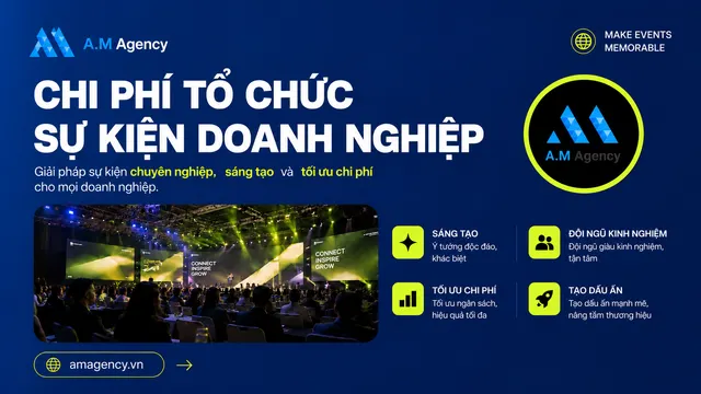 Chi phí tổ chức sự kiện doanh nghiệp [Bảng giá 2026]