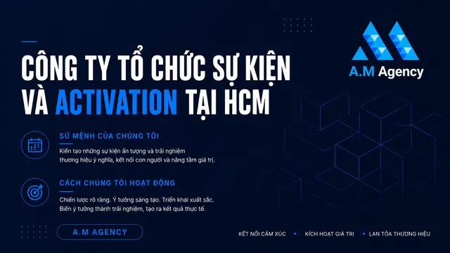 Công ty tổ chức sự kiện và activation tại HCM