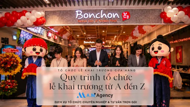 Tổ chức lễ khai trương cửa hàng: Quy trình trọn gói
