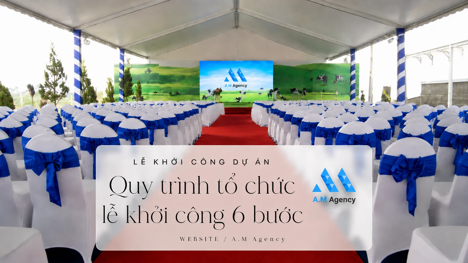 Lễ khởi công dự án: Kịch bản & quy trình