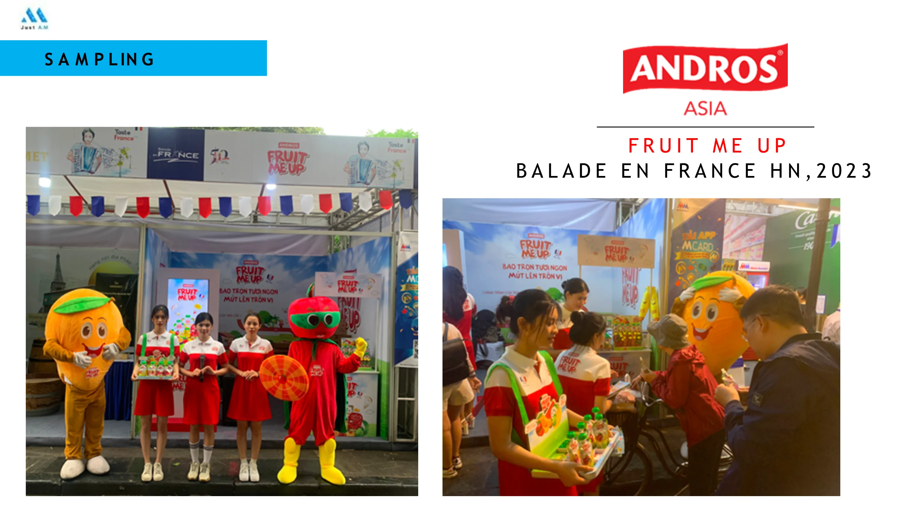 Balade en France - Fruit Me Up tại French Food Festival