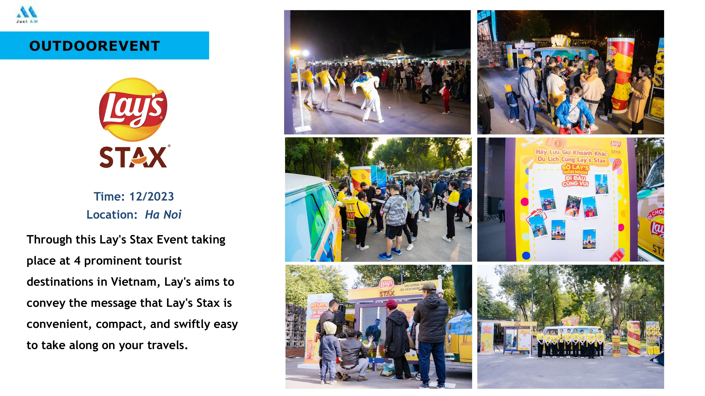 Lay's Stax roadshow tại Hà Nội - flashmob và hoạt động kích hoạt thương hiệu