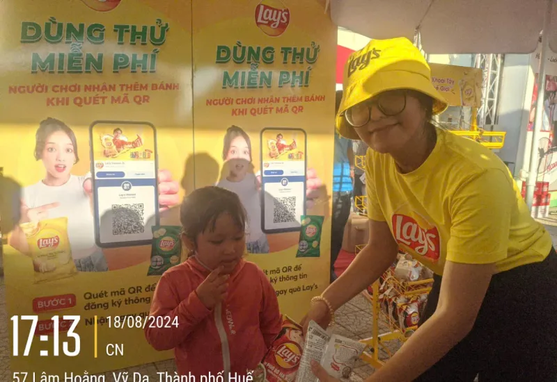 Lay's - Sampling Activation 5 Tỉnh Miền Trung