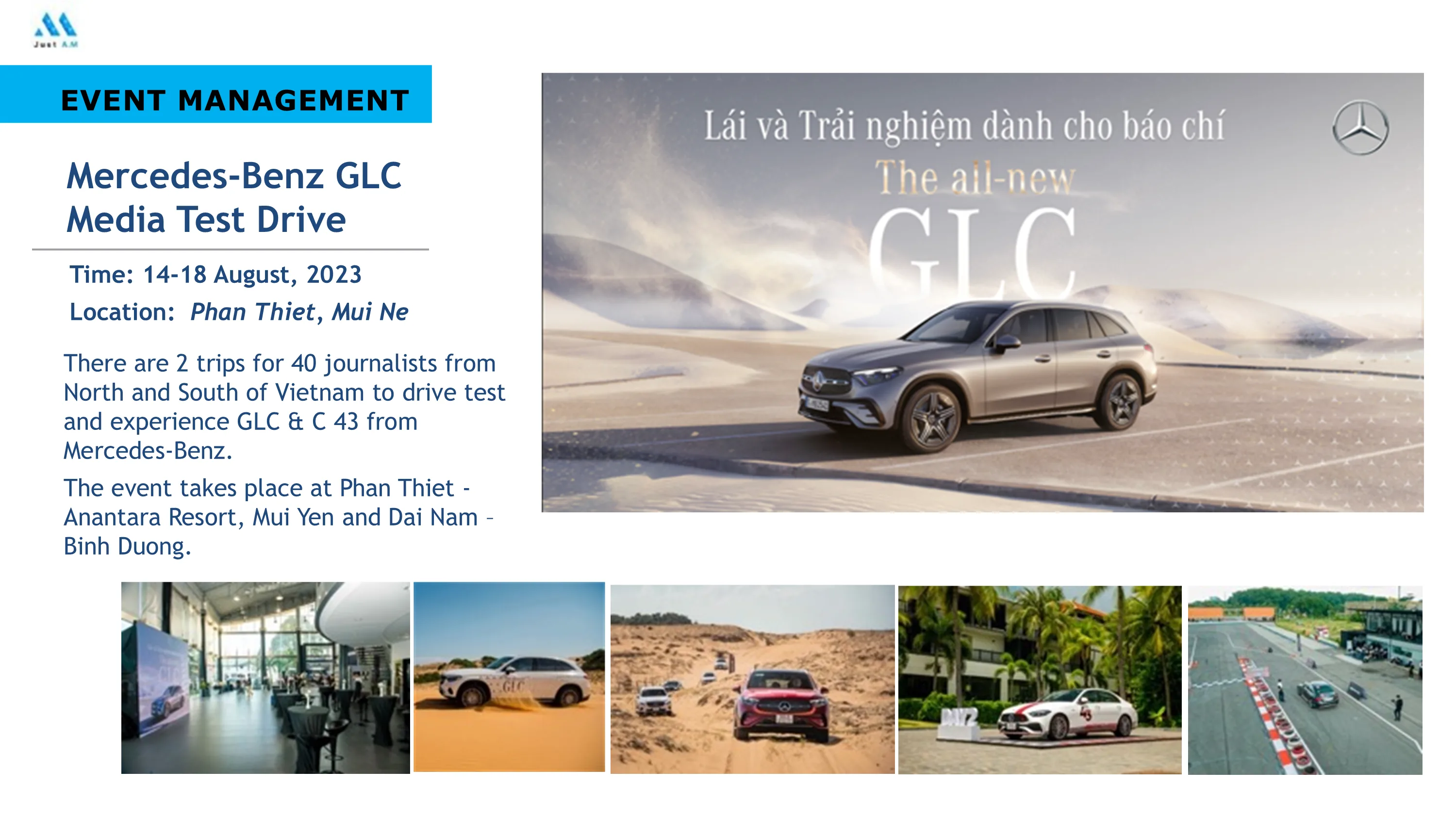Mercedes-Benz GLC Media Test Drive - 40 nhà báo trải nghiệm lái thử tại Phan Thiết